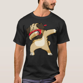 T-shirt Dabbing Carlin drôle hip hop t