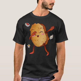 T-shirt Dabbing Chicken Nugget