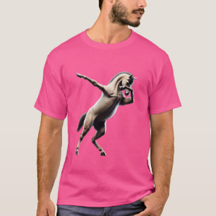 T-shirt Dabbing Dabbing Cheval Cool Dab Amusant Amoureux d
