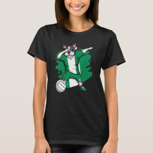 T-shirt Dabbing French Bulldog Nigeria Fan Jers