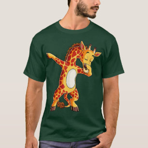 T-shirt Dabbing Giraffe T Giraffes Funny Dab Dance s Cadea