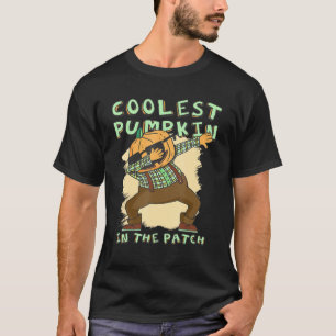 T-shirt Dabbing Halloween garçons Skeleton Zombie effrayan