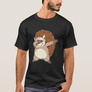 T-shirt Dabbing Hérisson Noël Noël Noël Noël Danse Amusant