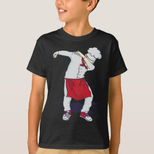 T-shirt Dabbing Hibachi Chef Cute Sous Head Cook Dab