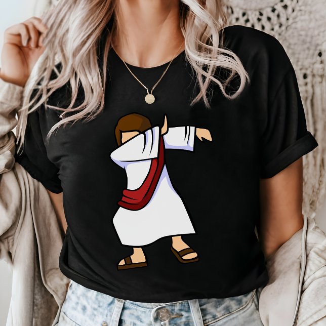 T-shirt Dabbing Jésus drôle chrétien (Créateur téléchargé)