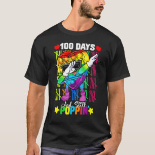 T-shirt Dabbing Jouet Fidget 100 Jours D'École Toujours Po