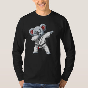 T-shirt Dabbing Koala Brésilien Jiu Jitsu Bjj Et Grappli