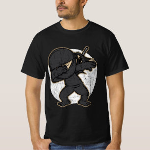 T-shirt Dabbing Ninja - Martial Arts Ninja Warrior