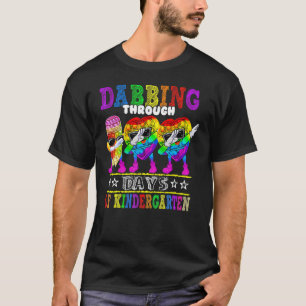 T-shirt Dabbing Pendant 100 Jours De Maternelle Poppin F