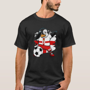 T-shirt Dabbing Penguin Irlande du Nord Fans de football J