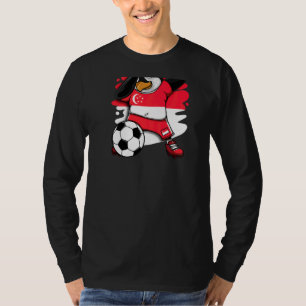 T-shirt Dabbing Penguin Singapour Fans de football Jersey 