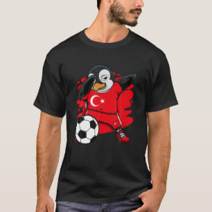 T-shirt Dabbing Penguin Turquie Fans de football Jersey Fo