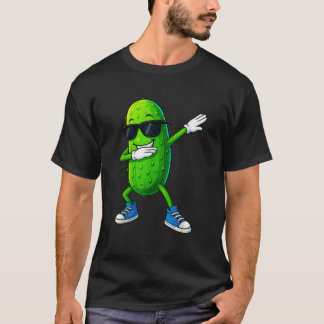 T-shirt Dabbing Pickle Dancing Concombre Drôle Picker Love