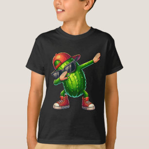 T-shirt Dabbing Pickle Dancing Cucumber Lover Drôle Pickle