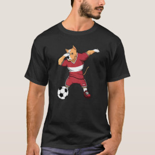 T-shirt Dabbing Pitbull Lettonie Fans de football Maillot