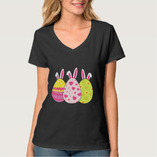T-shirt Dabbing Rabbit Jour de Pâques Oeufs Dab Garçons Fi