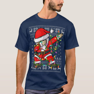 T-shirt Dabbing Santa Claus Noël éclaire mauvais Père Noël