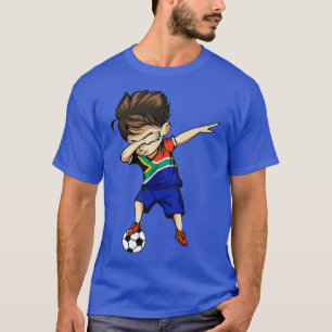 T-shirt Dabbing Soccer Afrique du Sud Jersey Football afri