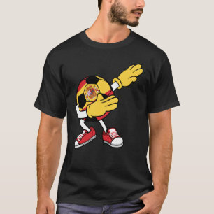 T-shirt Dabbing Soccer Ball Espagne Jersey Football espagn