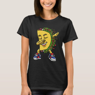 T-shirt Dabbing Taco Cinco De Mayo Nourriture Mexicaine