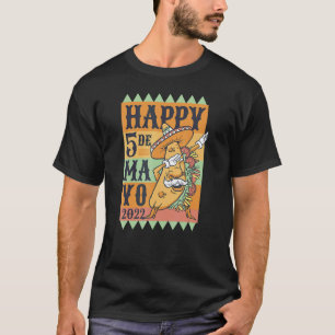 T-shirt Dabbing Taco Mexicain 5th De Mayo Nourriture Végé