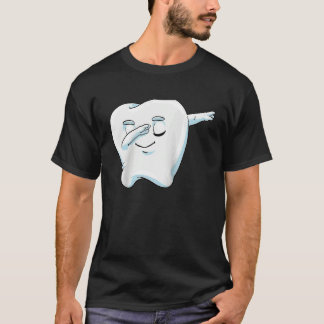 T-shirt Dabbing Tooth Dental Hygienist Dentist Orthodontis
