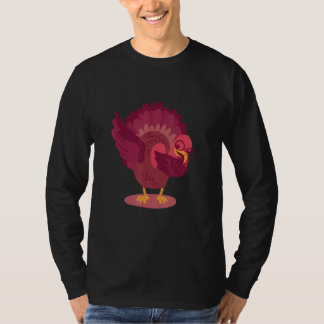 T-shirt Dabbing Turkey Thanksgiving Day Boys Girls Dab 20