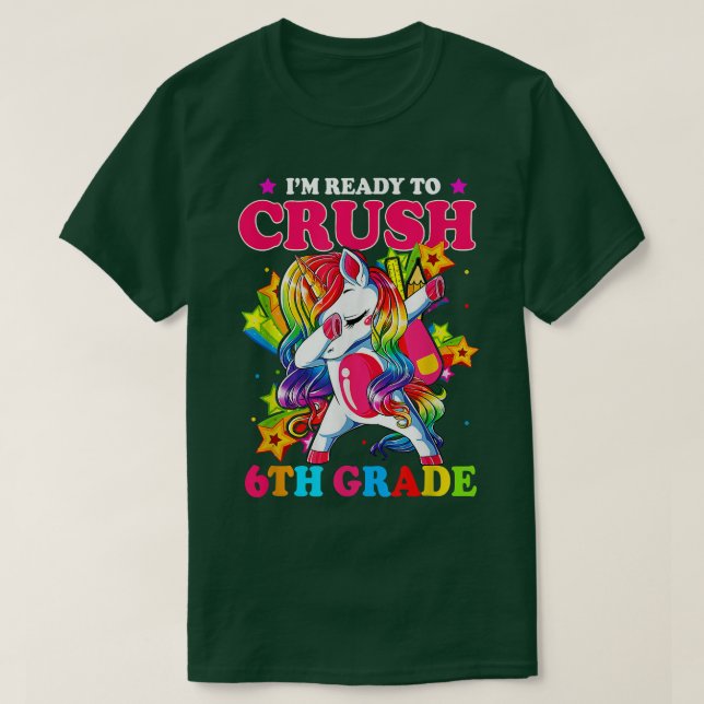 T-shirt Dabbing Unicorn I'm  (Design devant)