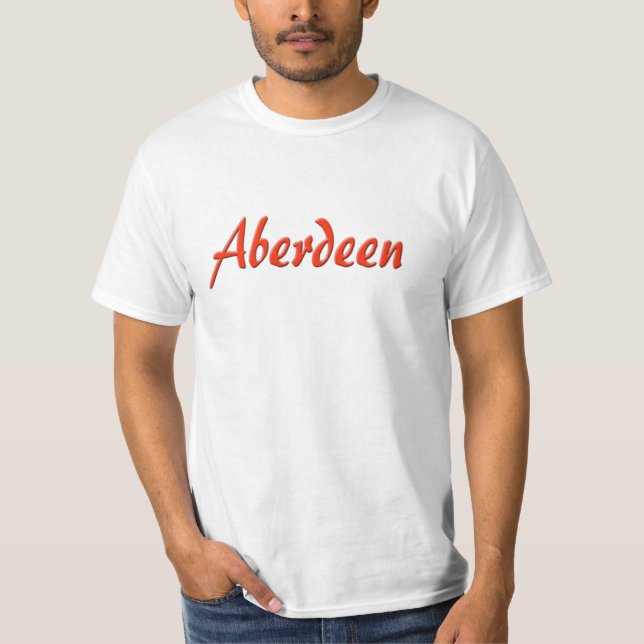 T-shirt d'Aberdeen (Devant)