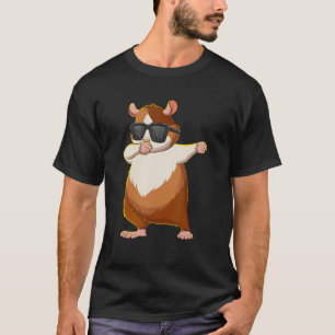 T-shirt Dabing Guinéen Cochon Portant Des Lunettes De Sole