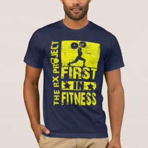 T-shirt D'abord dans la forme physique propre - et -