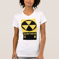 T-shirt d'abri contre les retombées radioactives