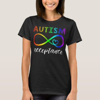 T-shirt d'acceptation de l'autisme par l'autisme a