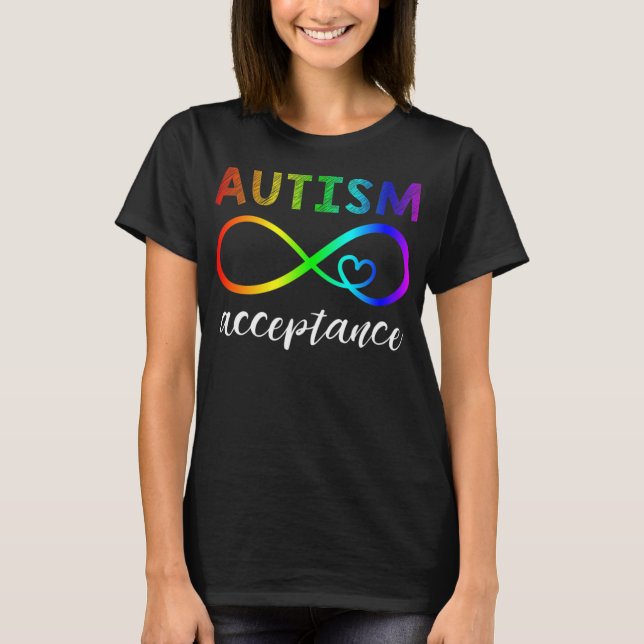 T-shirt d'acceptation de l'autisme par l'autisme a (Devant)