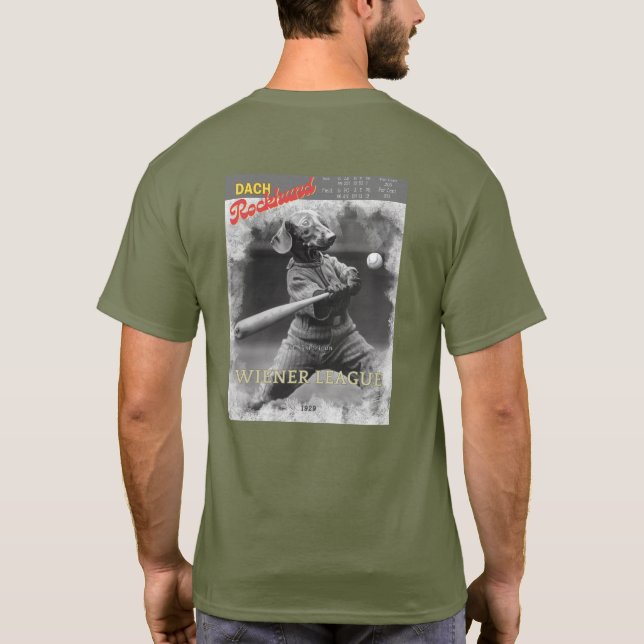 T-shirt Dach Rockhund joueur de base-ball (Dos)
