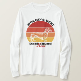 T-shirt Dachshund Amateurs, Mondes Best Dachshund Maman