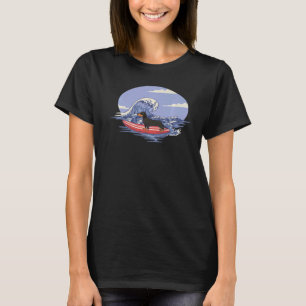 T-shirt Dachshund Chien de surf Dachshund été