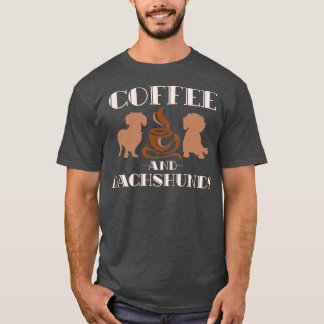T-shirt Dachshund Et Café Dachshund 2