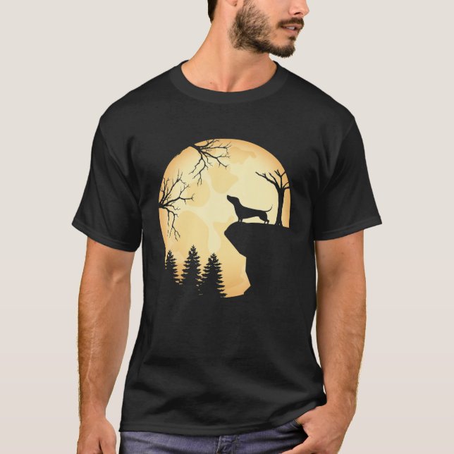 T-shirt Dachshund Et Maman Halloween Drôle Weiner Chien Ho (Devant)