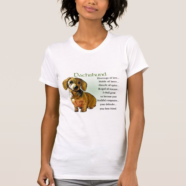 T-shirt Dachshund Gifts (Devant)