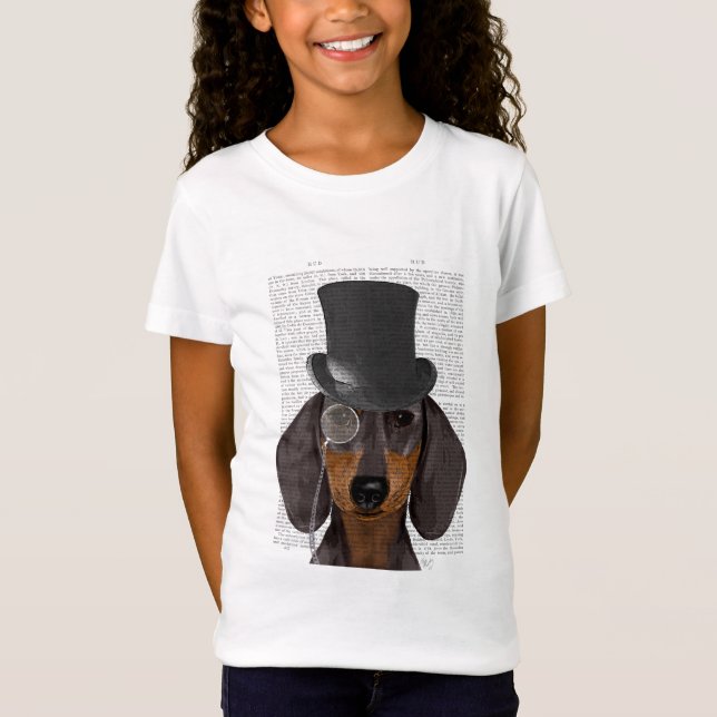 T-Shirt Dachshund, Hound officiel et Casquette (Devant)