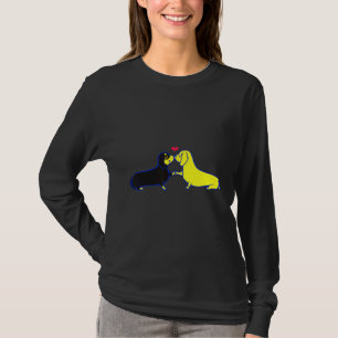 T-shirt Dachshund Kisses