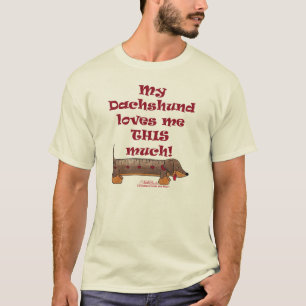 T-shirt Dachshund Love Meter