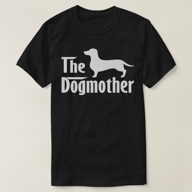 T-shirt Dachshund Lover Cadeaux Chig Maman Fête des Mères  (Design devant)