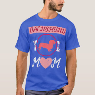 T-shirt Dachshund Maman Chien Animaux Animaux Animaux Chie