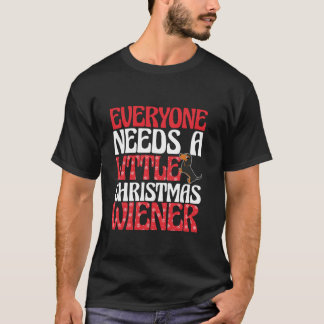 T-shirt Dachshund Noël Wiener Dog Doxie Amoureux Dachshund