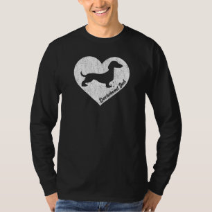 T-shirt Dachshund Papa Dachshund Teckel Dachsie Chien anim