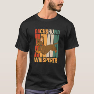 T-shirt Dachshund Whisperer Wiener Dackel Teckel Dachshund
