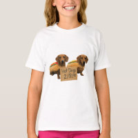 Dachshunds vendus comme hot dogs