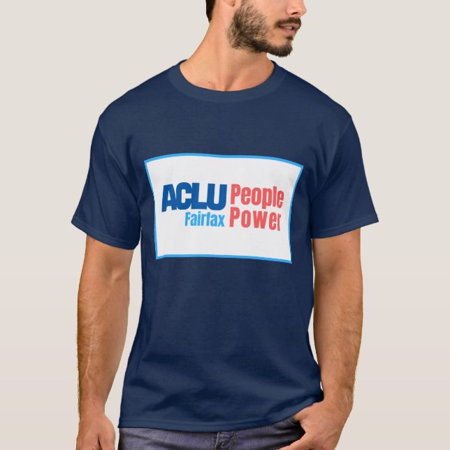 T-shirt d'ACLU PeoplePower Fairfax (Devant)